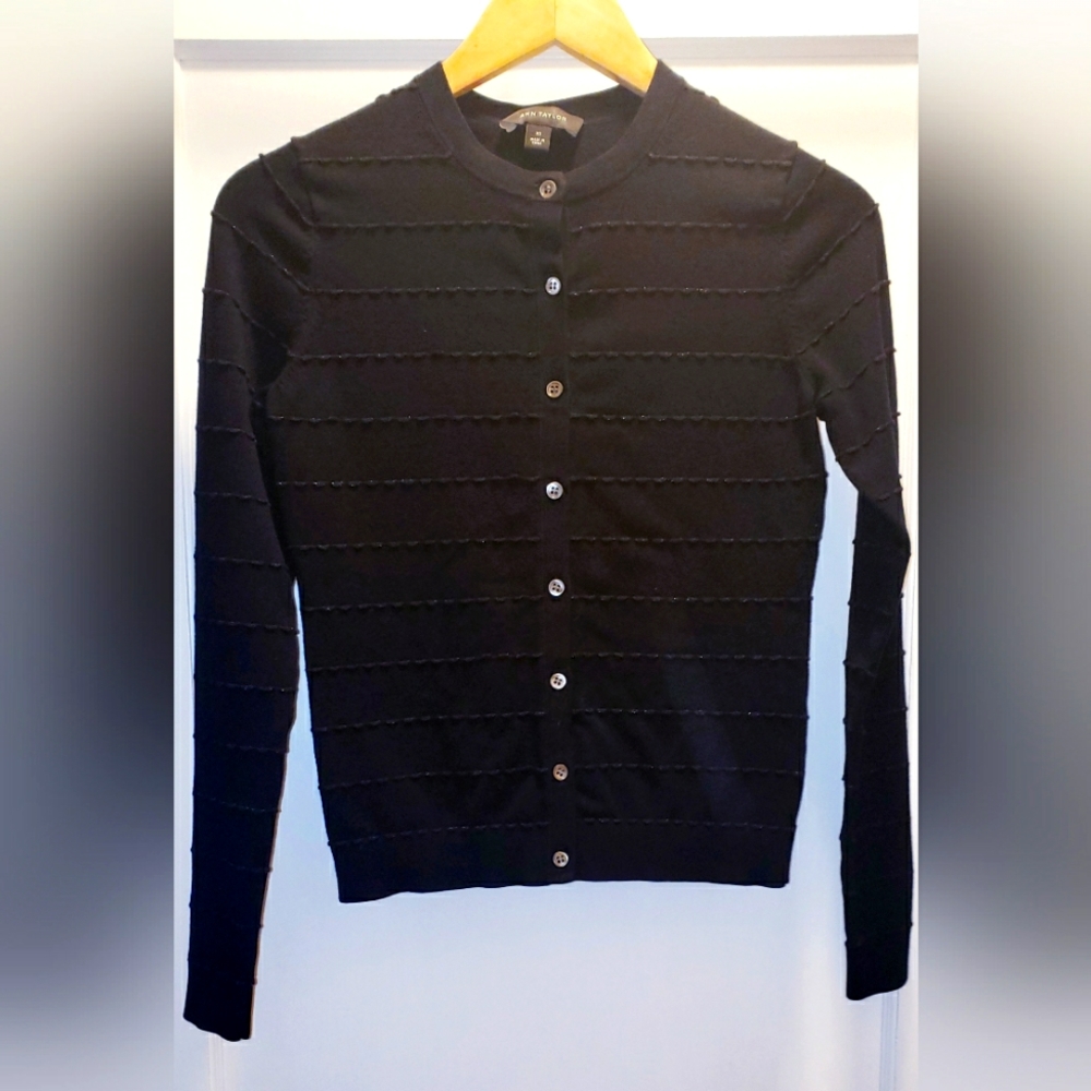 Ann Taylor  XS Button-up Sweater